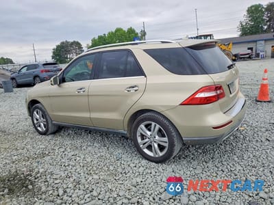 Drugie zdjęcie samochodu z przodu: 2013 MERCEDES-BENZ ML 350 BLUETEC VIN:4JGDA2EB4DA200430 - miniatura