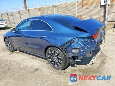 Drugie zdjęcie samochodu z przodu: 2021 MERCEDES-BENZ CLA 250 VIN:W1K5J4GB4MN163203 - miniatura
