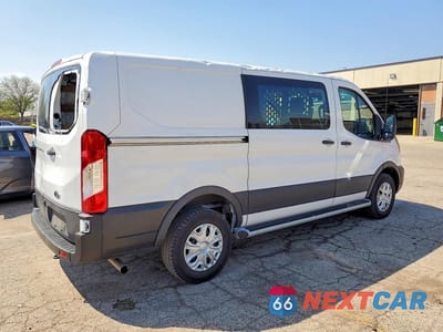 Trzecie zdjęcie samochodu z tyłu: 2025 FORD TRANSIT 250 DELIVERY VAN VIN:1FTBR1Y84SKA35517 - miniatura