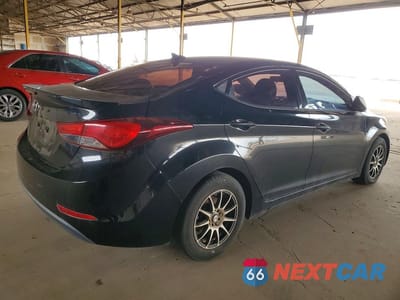 Trzecie zdjęcie samochodu z tyłu: 2016 HYUNDAI ELANTRA SE VIN:5NPDH4AE8GH776269 - miniatura