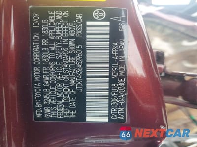 Zdjęcie 14 z 14 samochodu: 2010 TOYOTA YARIS BASE VIN:JTDKT4K36A5296015 - miniatura