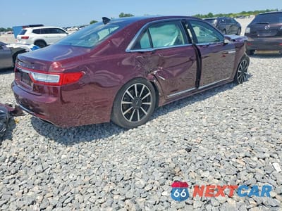 Trzecie zdjęcie samochodu z tyłu: 2020 LINCOLN CONTINENTAL RESERVE VIN:1LN6L9NC4L5600404 - miniatura