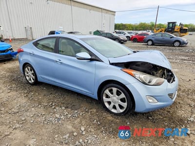 Czwarte zdjęcie samochodu z boku: 2011 HYUNDAI ELANTRA LIMITED VIN:KMHDH4AE5BU095190 - miniatura