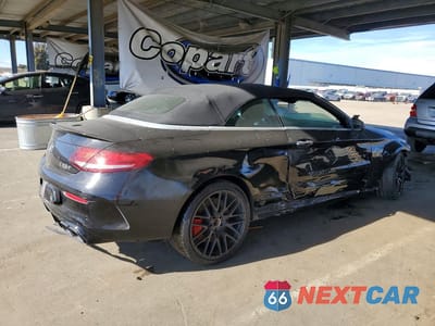 Trzecie zdjęcie samochodu z tyłu: 2019 MERCEDES-BENZ C 63 AMG-S VIN:WDDWK8HB9KF847338 - miniatura