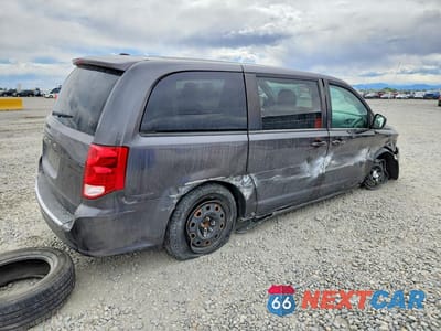 Trzecie zdjęcie samochodu z tyłu: 2018 DODGE GRAND CARAVAN SE VIN:2C4RDGBG0JR150745 - miniatura