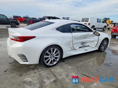 Trzecie zdjęcie samochodu z tyłu: 2016 LEXUS RC 350 BASE VIN:JTHHE5BC8G5012496 - miniatura