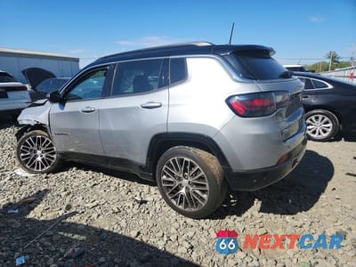 Drugie zdjęcie samochodu z przodu: 2022 JEEP COMPASS LIMITED VIN:3C4NJDCB2NT193527 - miniatura