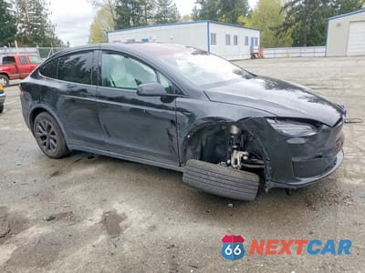 Czwarte zdjęcie samochodu z boku: 2021 TESLA MODEL X VIN:5YJXCBE58MF326805 - miniatura