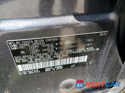 Zdjęcie 13 z 13 samochodu: 2016 TOYOTA RAV4 HV XLE VIN:JTMRJREV5GD000379 - miniatura