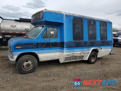 1990 FORD SHUTTLE BUS 1FDKE30H7LHA73417 - główne zdjęcie licytacji z USA - miniatura