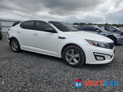 Czwarte zdjęcie samochodu z boku: 2015 KIA OPTIMA LX VIN:5XXGM4A70FG376808 - miniatura