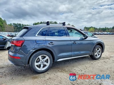 Trzecie zdjęcie samochodu z tyłu: 2021 AUDI Q5 PREMIUM VIN:WA1AAAFY4M2033253 - miniatura