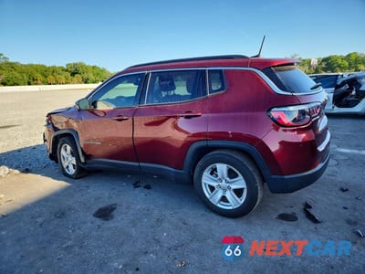 Drugie zdjęcie samochodu z przodu: 2022 JEEP COMPASS LATITUDE VIN:3C4NJCBB4NT218536 - miniatura