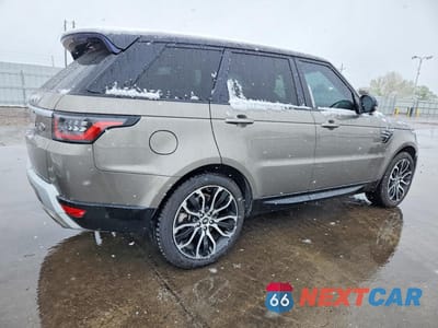 Trzecie zdjęcie samochodu z tyłu: 2019 LAND ROVER RANGE ROVER SPORT HSE VIN:SALWR2RU0KA875540 - miniatura