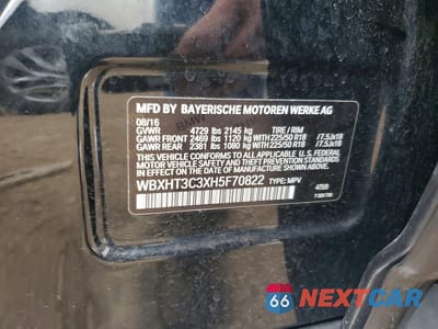 Zdjęcie 12 z 12 samochodu: 2017 BMW X1 XDRIVE28I VIN:WBXHT3C3XH5F70822 - miniatura