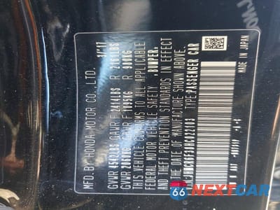 Zdjęcie 13 z 13 samochodu: 2017 HONDA ACCORD HYBRID VIN:JHMCR6F38HC022103 - miniatura