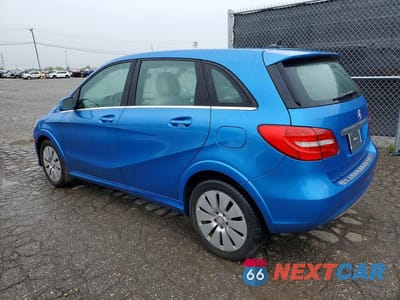 Drugie zdjęcie samochodu z przodu: 2014 MERCEDES-BENZ B ELECTRIC VIN:WDDVP9AB2EJ003253 - miniatura