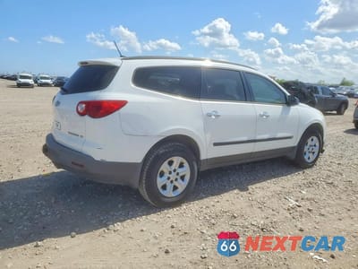 Trzecie zdjęcie samochodu z tyłu: 2009 CHEVROLET TRAVERSE 4D 2LT VIN:1GNER13D09S101323 - miniatura
