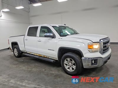 Czwarte zdjęcie samochodu z boku: 2014 GMC SIERRA K1500 SLE VIN:3GTU2UEC1EG244202 - miniatura