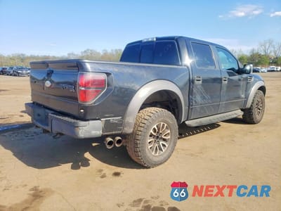 Trzecie zdjęcie samochodu z tyłu: 2011 FORD F150 SVT RAPTOR VIN:1FTFW1R68BFB74355 - miniatura