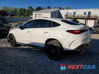 Drugie zdjęcie samochodu z przodu: 2024 MERCEDES-BENZ GLC COUPE 300 4MATIC VIN:W1NKJ4HB1RF115650 - miniatura