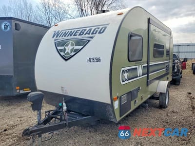 Drugie zdjęcie samochodu z przodu: 2018 WINNEBAGO MINI DROP CAMPER VIN:54CTW1G13J3039620 - miniatura