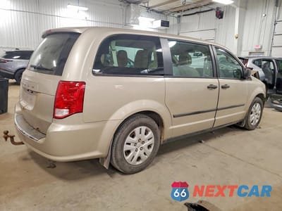 Trzecie zdjęcie samochodu z tyłu: 2014 DODGE GRAND CARAVAN SE VIN:2C4RDGBG1ER231064 - miniatura