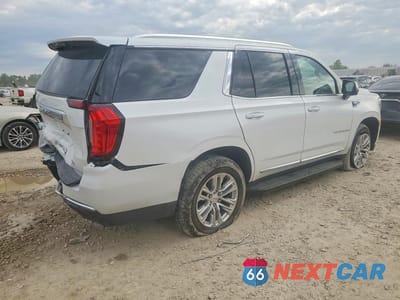 Trzecie zdjęcie samochodu z tyłu: 2021 GMC YUKON SLT VIN:1GKS2BKD7MR138753 - miniatura