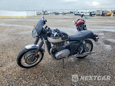 Trzecie zdjęcie samochodu z tyłu: 2024 TRIUMPH MOTORCYCLE BONNEVILLE T120 VIN:SMTD40HL5RTBN0450 - miniatura