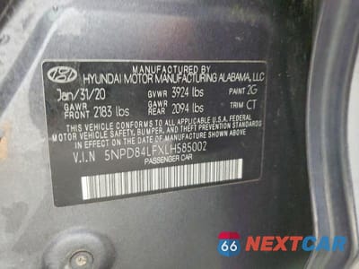 Zdjęcie 12 z 12 samochodu: 2020 HYUNDAI ELANTRA SEL VIN:5NPD84LFXLH585002 - miniatura