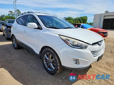 Czwarte zdjęcie samochodu z boku: 2014 HYUNDAI TUCSON SE VIN:KM8JU3AG7EU889400 - miniatura