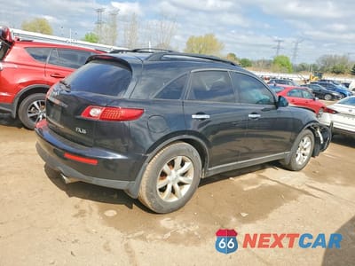 Trzecie zdjęcie samochodu z tyłu: 2005 INFINITI FX35 BASE VIN:JNRAS08W55X202869 - miniatura