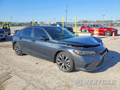 Czwarte zdjęcie samochodu z boku: 2024 HONDA CIVIC EXL VIN:19XFL1H75RE021116 - miniatura