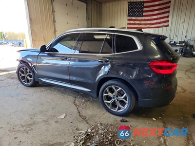 Drugie zdjęcie samochodu z przodu: 2021 BMW X3 XDRIVE30I VIN:5UXTY5C02M9H49187 - miniatura