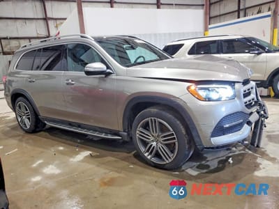 Czwarte zdjęcie samochodu z boku: 2022 MERCEDES-BENZ GLS 450 4MATIC VIN:4JGFF5KE9NA668195 - miniatura
