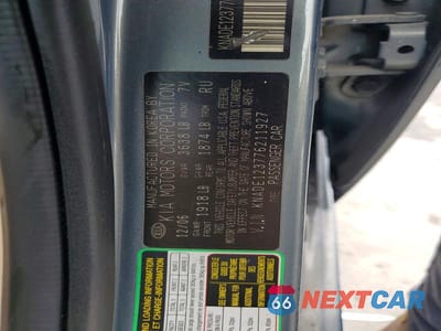Zdjęcie 12 z 12 samochodu: 2007 KIA RIO BASE VIN:KNADE123776211927 - miniatura