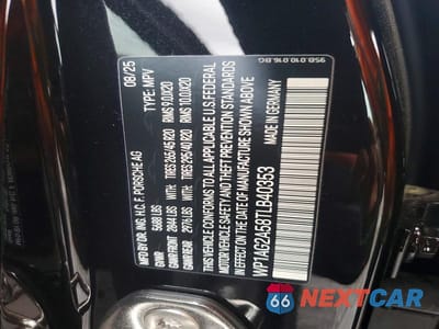 Zdjęcie 14 z 14 samochodu: 2026 PORSCHE MACAN S VIN:WP1AG2A58TLB40353 - miniatura