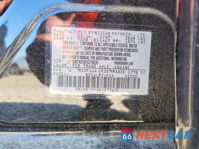 Zdjęcie 13 z 13 samochodu: 2016 NISSAN SENTRA SR VIN:3N1AB7AP3GY279630 - miniatura