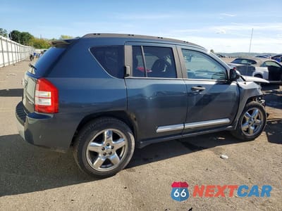 Trzecie zdjęcie samochodu z tyłu: 2007 JEEP COMPASS LIMITED VIN:1J8FF57WX7D165887 - miniatura