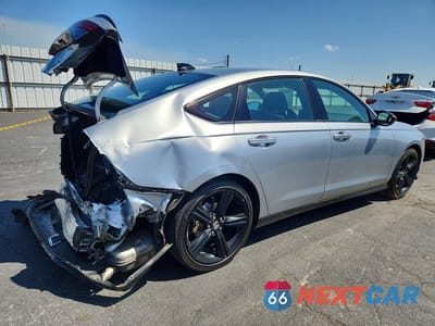Trzecie zdjęcie samochodu z tyłu: 2024 HONDA ACCORD HYBRID SPORT-L VIN:1HGCY2F79RA068182 - miniatura