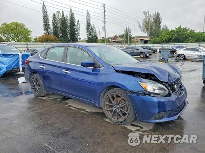 Czwarte zdjęcie samochodu z boku: 2019 NISSAN SENTRA S VIN:3N1AB7AP7KY417632 - miniatura
