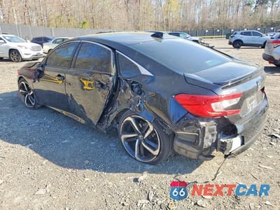Drugie zdjęcie samochodu z przodu: 2022 HONDA ACCORD SPORT SE VIN:1HGCV1F45NA101326 - miniatura