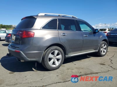 Trzecie zdjęcie samochodu z tyłu: 2011 ACURA MDX TECHNOLOGY VIN:2HNYD2H62BH538851 - miniatura
