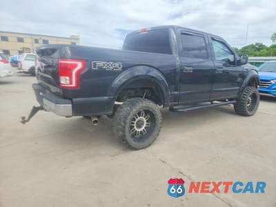 Trzecie zdjęcie samochodu z tyłu: 2015 FORD F150 SUPERCREW VIN:1FTEW1EF9FFA59755 - miniatura