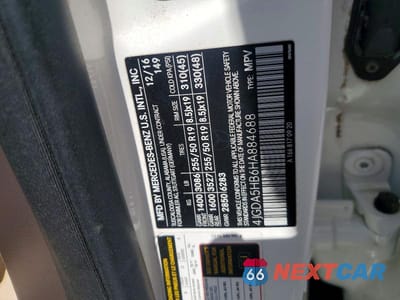 Zdjęcie 13 z 13 samochodu: 2017 MERCEDES-BENZ GLE 350 4MATIC VIN:4JGDA5HB6HA884688 - miniatura