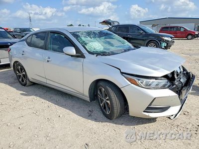 Czwarte zdjęcie samochodu z boku: 2022 NISSAN SENTRA VIN:3N1AB8CV8NY266788 - miniatura