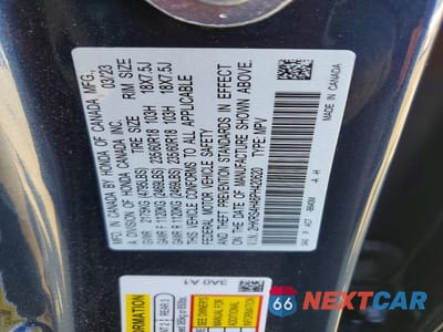 Zdjęcie 14 z 14 samochodu: 2023 HONDA CR-V EX VIN:2HKRS4H46PH420620 - miniatura