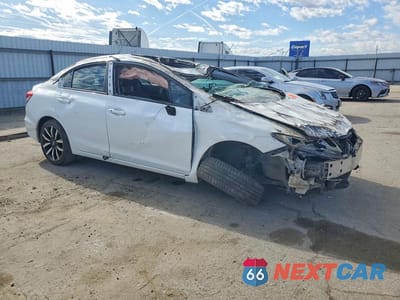 Czwarte zdjęcie samochodu z boku: 2014 HONDA CIVIC EXL VIN:19XFB2F93EE234069 - miniatura