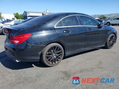 Trzecie zdjęcie samochodu z tyłu: 2014 MERCEDES-BENZ CLA 250 VIN:WDDSJ4EB0EN138824 - miniatura
