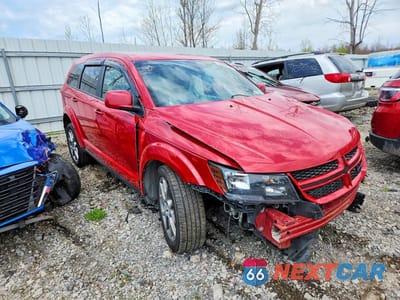 Czwarte zdjęcie samochodu z boku: 2019 DODGE JOURNEY GT VIN:3C4PDDEG5KT732288 - miniatura